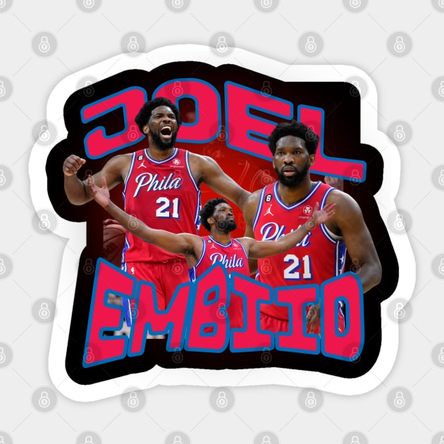 Joel Embiid Sticker by Sun From West